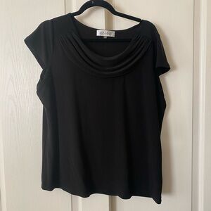 Kasper Women's Elegant Black Blouse